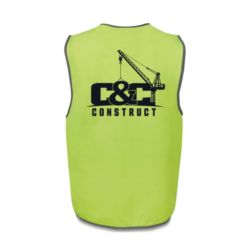 C&C High Vis Safety Vest