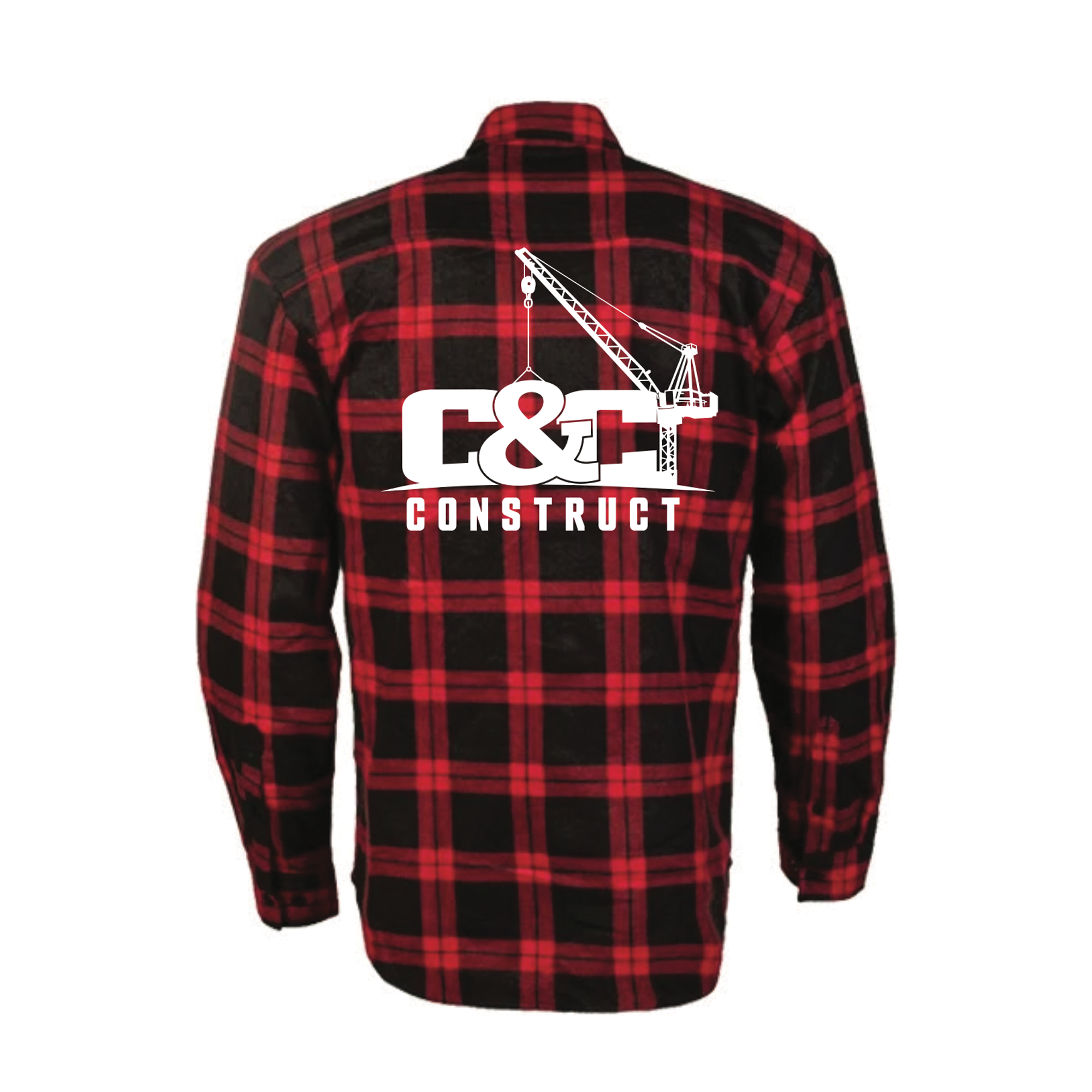 C&C Flanelette L/S Shirt Red/Black