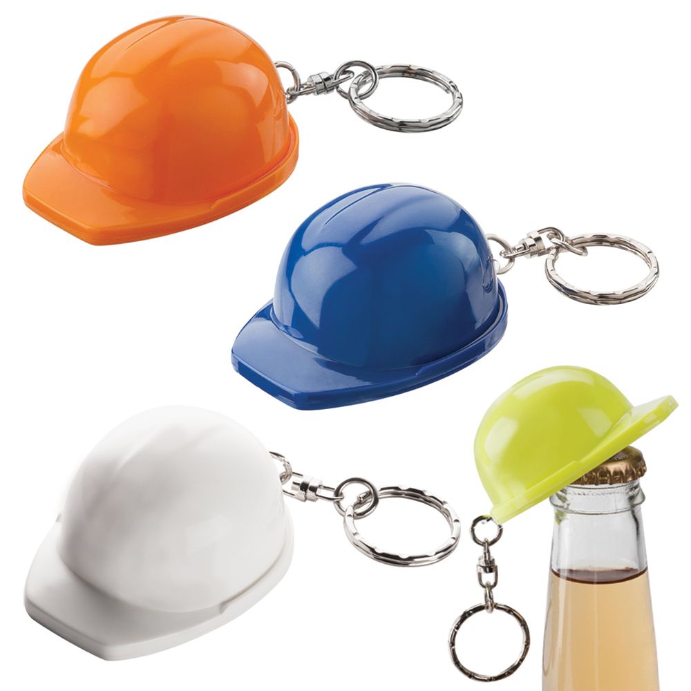 Hardhat Keyring / Bottle opener