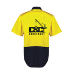 C&C High Vis Short Sleeve Shirt