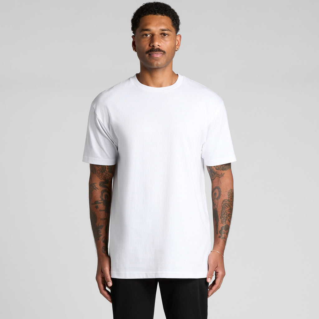 [5X Pack] ASColour Block Tubular Tees (w/print)