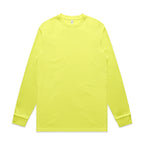Custom Block Safety L/S Tee 5054F (Hi-Vis) - Safety Yellow