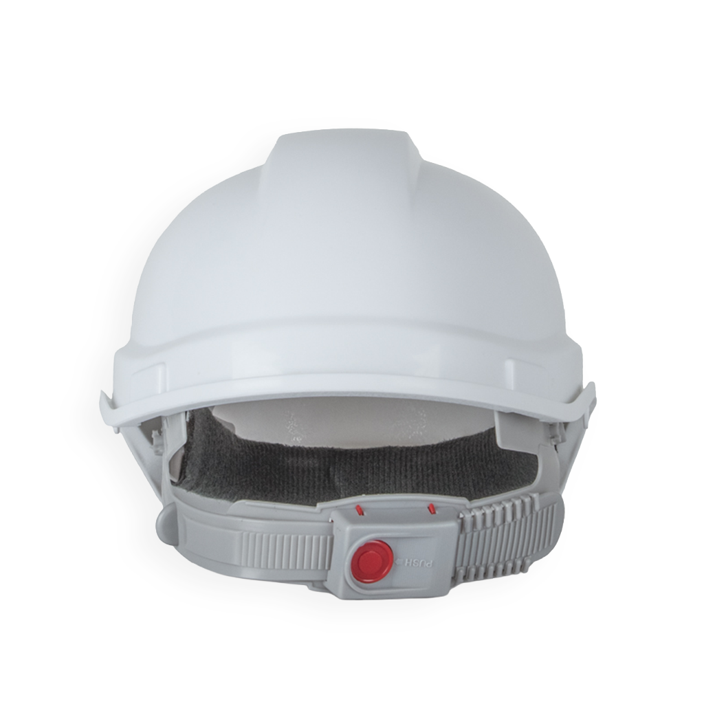 ABS Hard Hat - push lock (10 pack)
