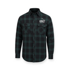 Custom Flanno. Pilbara Open Front L/S Flannelette Shirt