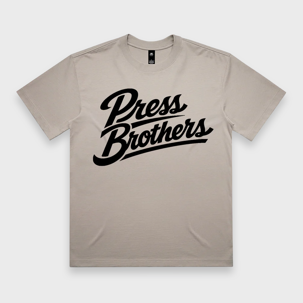Press Bros Script Tee
