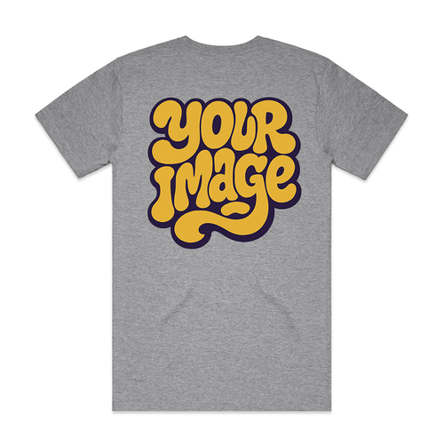 Custom ASColour Block Tubular Tees (Logo + back print)