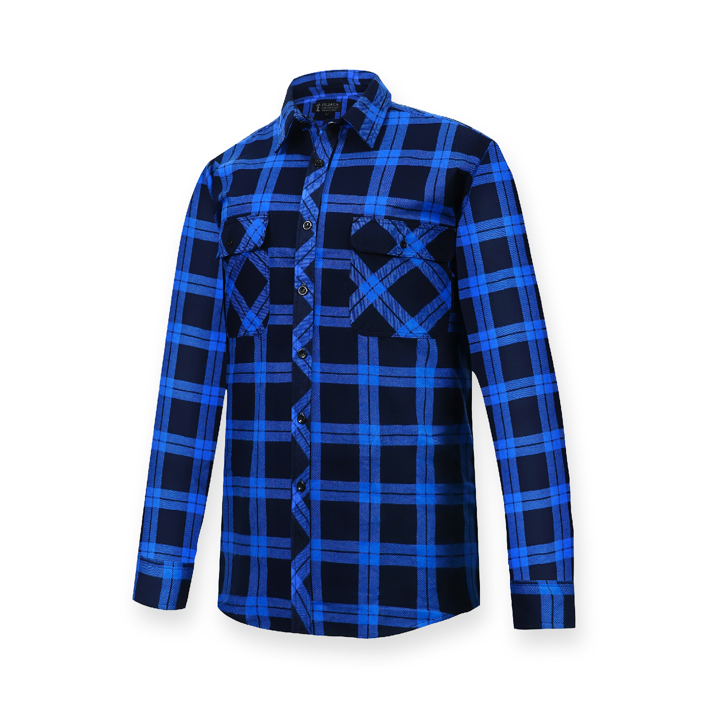 Custom Flanno. Pilbara Open Front L/S Flannelette Shirt