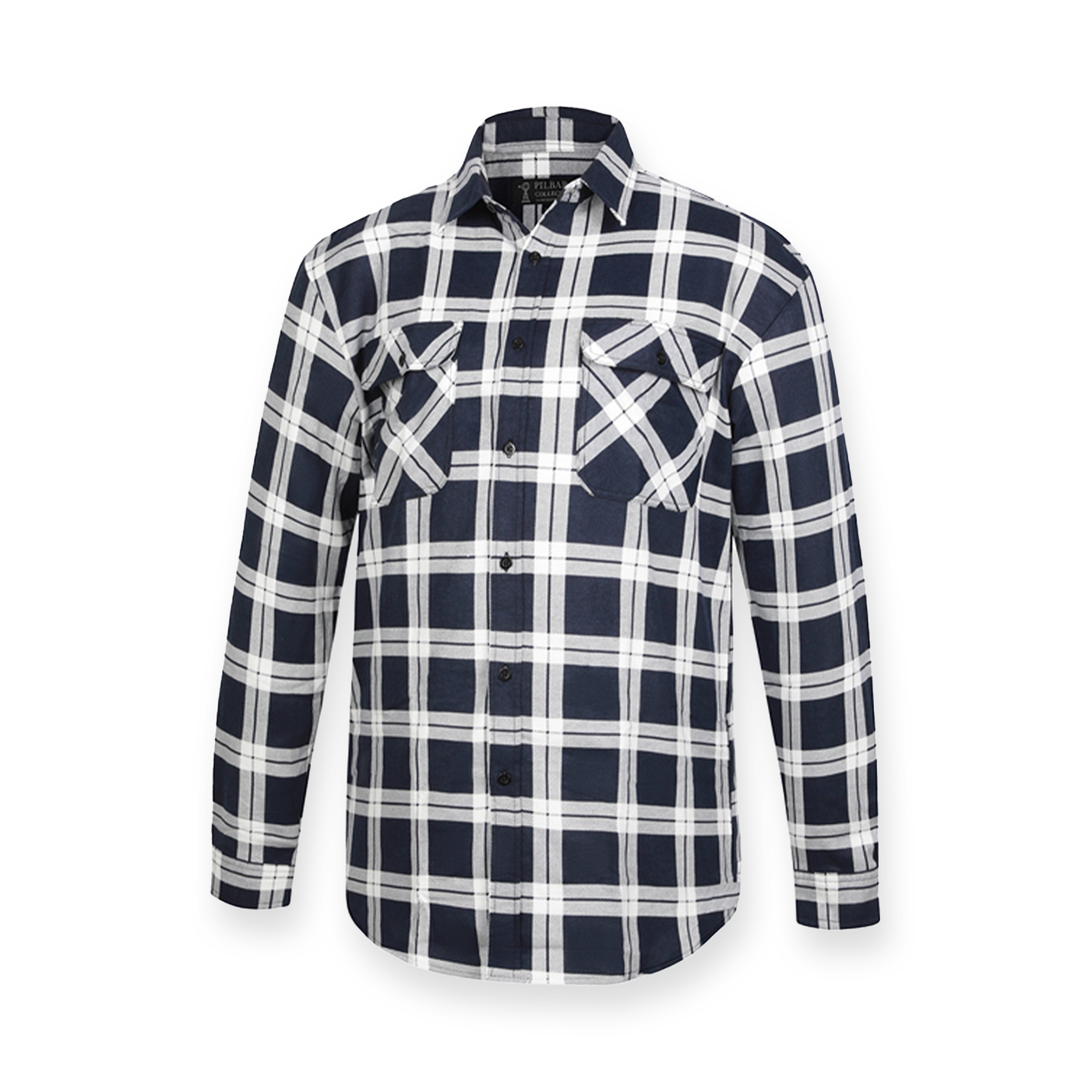 Custom Flanno. Pilbara Open Front L/S Flannelette Shirt